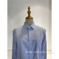 Blue 100% Cotton Men's Shirt